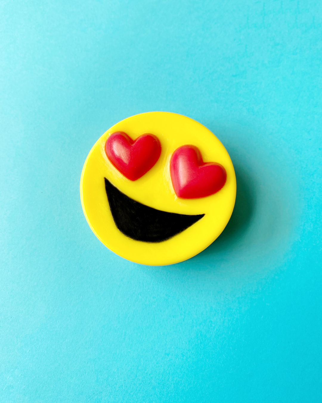Emoji Smiling Face With Heart Shaped Eyes Soap